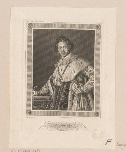 Portrait of Ludwig I of Bavaria
