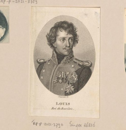 Portrait of Louis I of Bavaria