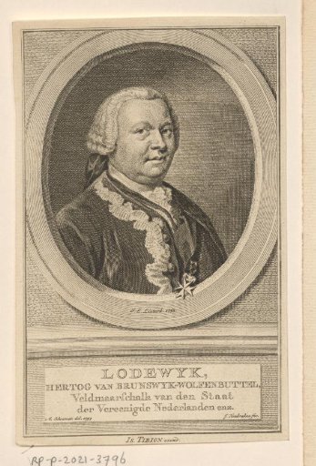 Portrait of Ludwig Ernst, Duke of Brunswick-Wolfenbüttel