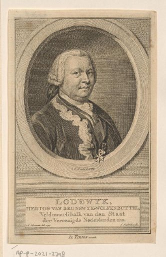Portrait of Ludwig Ernst, Duke of Brunswick-Wolfenbüttel