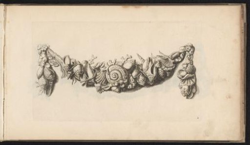 Festoon of seafood from the Amsterdam Town Hall