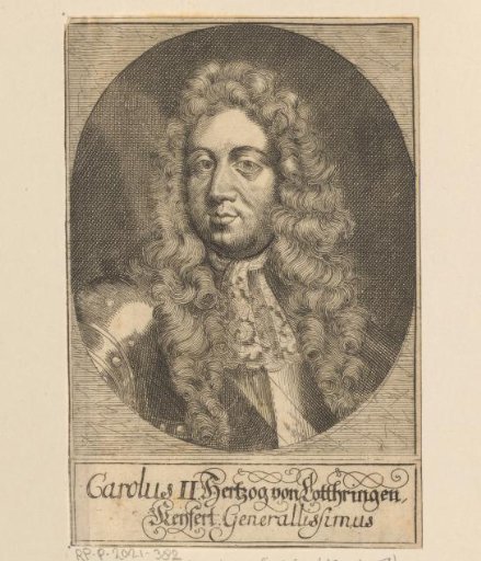 Portrait of Charles V Leopold, Duke of Lorraine