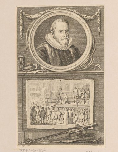 Portrait of Johan van Oldenbarnevelt