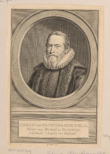 Portrait of Johan van Oldenbarnevelt