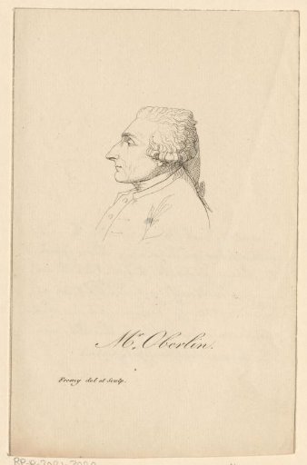 Portrait of Jeremias Jacob Oberlin