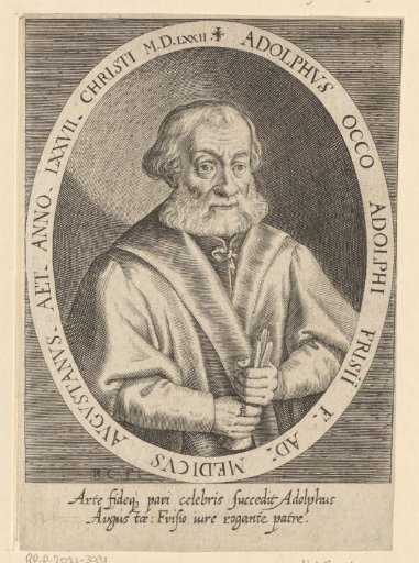 Portrait of Adolph Occo II at the age of 77