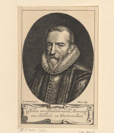 Portrait of Johan van Oldenbarnevelt