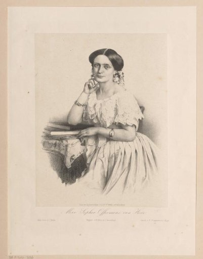 Portrait of Sophia Johanna Huiberta van Hove