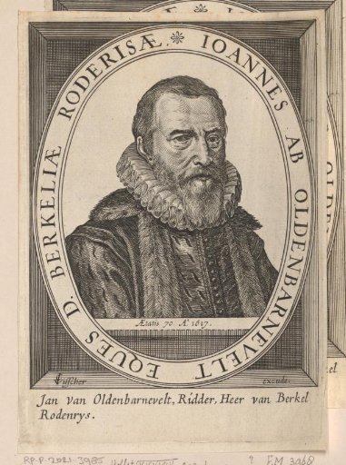 Portrait of Johan van Oldenbarnevelt