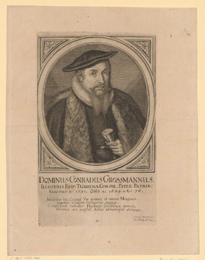 Portrait of Konrad Grossmann
