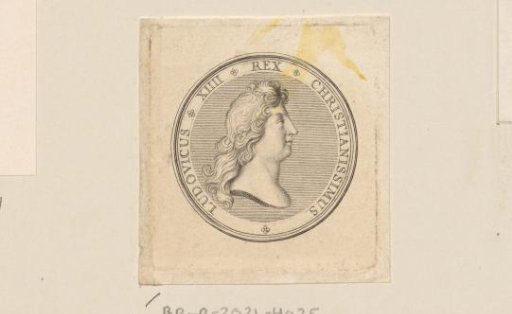 Medal with a bust of Louis XIV of France