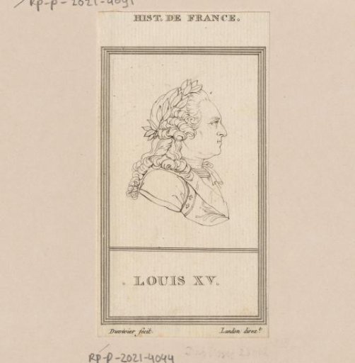Portrait of Louis XV of France