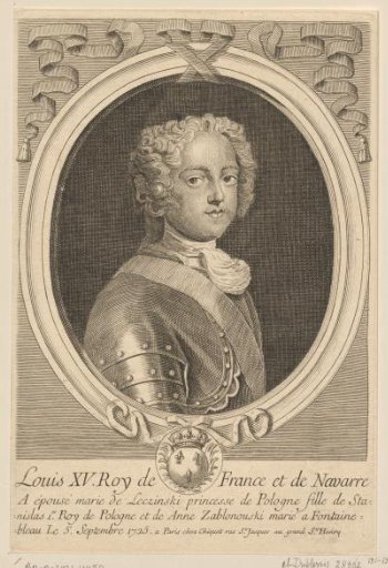 Portrait of Louis XV of France