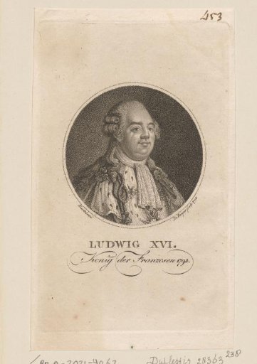 Portrait of Louis XVI of France
