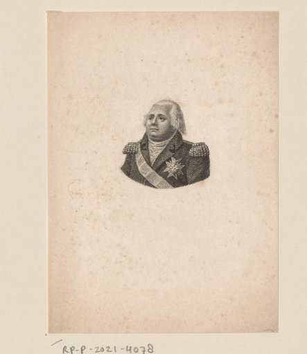Portrait of Louis XVIII of France