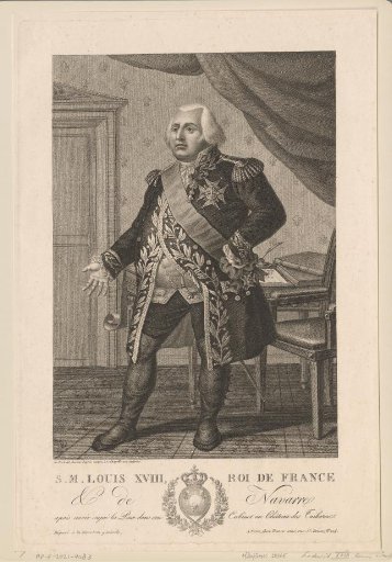 Portrait of Louis XVIII of France