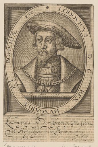 Portrait of Louis II of Hungary