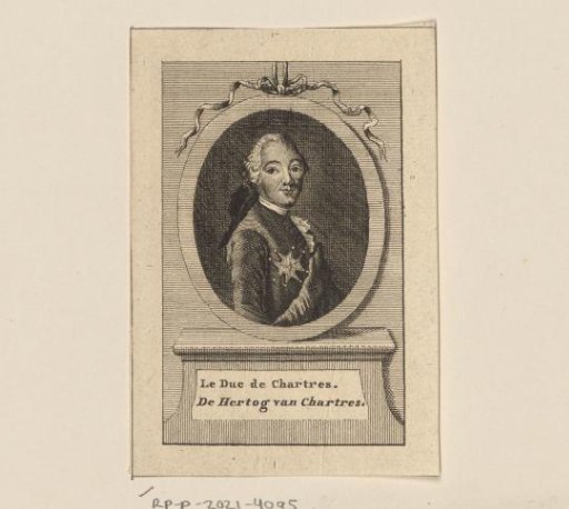 Portrait of Louis Philippe I of Orléans as Duke of Chartres