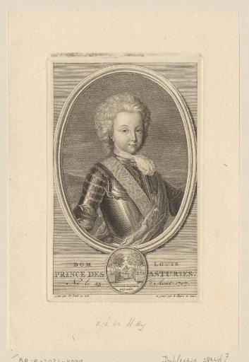 Portrait of Louis I of Spain as Prince of Asturias