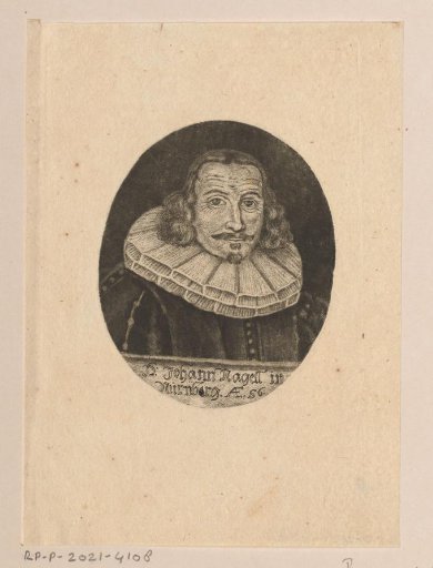 Portrait of Johann Nagel at the age of 56