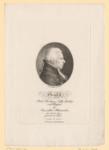 Portrait of Johann Conrad Grübel