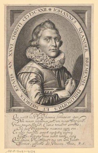 Portrait of Johann Neader at the age of 26