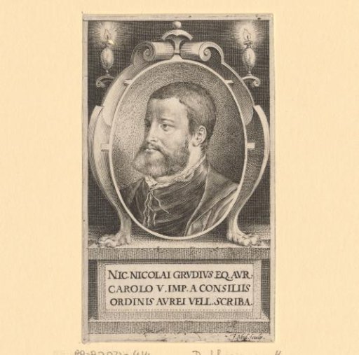 Portrait of Nicolaas Grudius