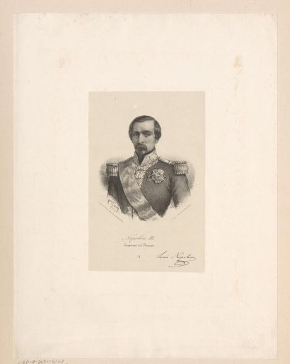 Portrait of Napoleon III Bonaparte, Emperor of France