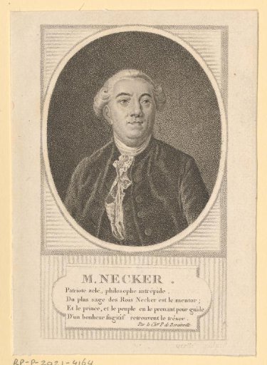 Portrait of Jacques Necker