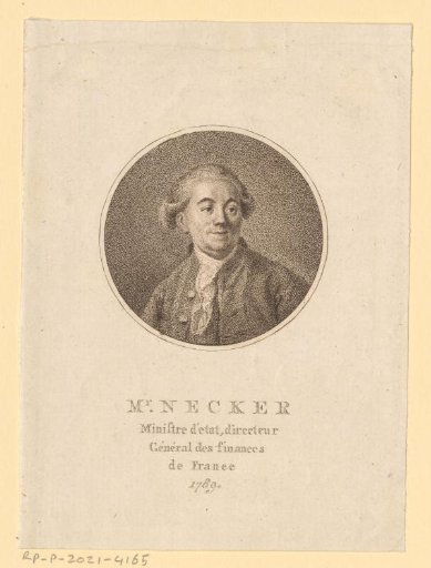 Portrait of Jacques Necker