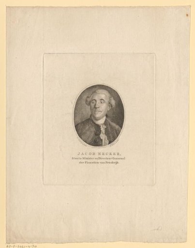 Portrait of Jacques Necker