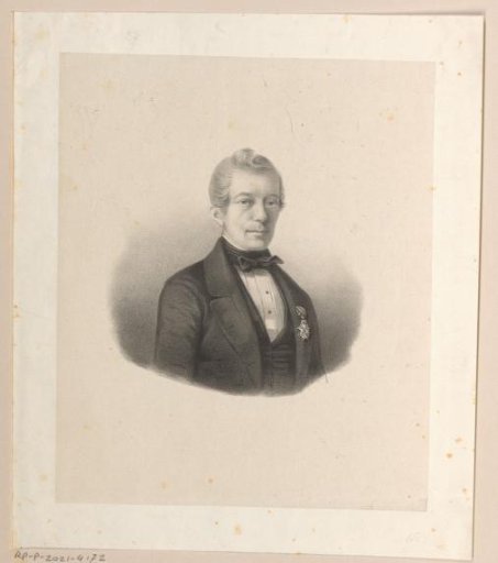 Portrait of Johan Theodoor Hendrik Nedermeyer, Knight of Rosenthal