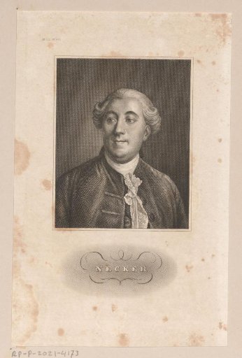 Portrait of Jacques Necker