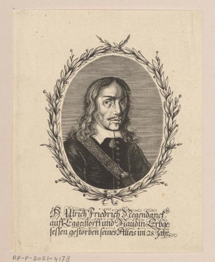 Portrait of Ulrich Friedrich Negendank