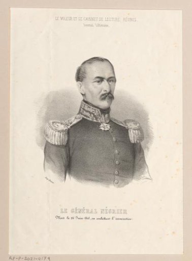 Portrait of François-Marie-Casimir de Négrier