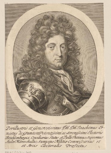 Portrait of Joachim Ernestus Gramkow