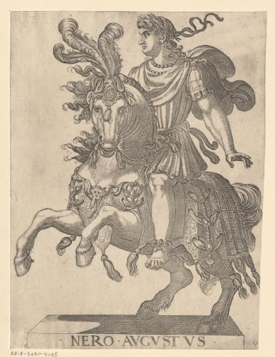 Equestrian Portrait of Nero, Emperor of the Roman Empire