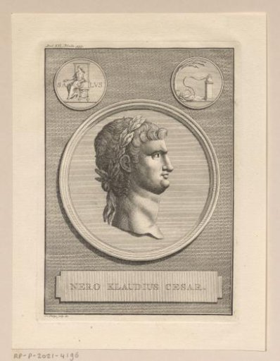 Portrait of Nero, Emperor of the Roman Empire