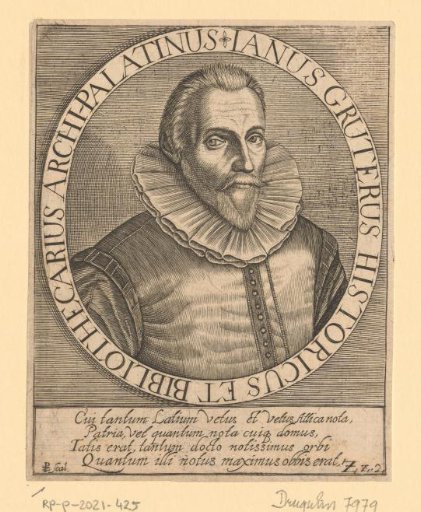 Portrait of Janus Gruterus
