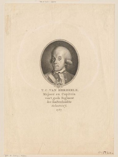 Portrait of Theodorus Cornelis van Herzeele
