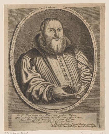 Portrait of Tilemann Hesshusen
