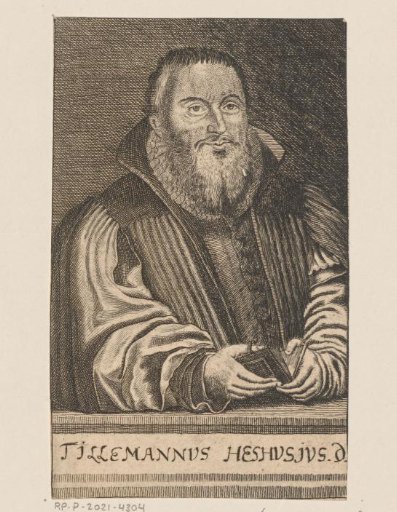 Portrait of Tilemann Hesshusen