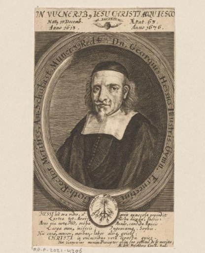 Portrait of Georg Hess