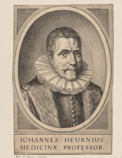 Portrait of Johannes Heurnius