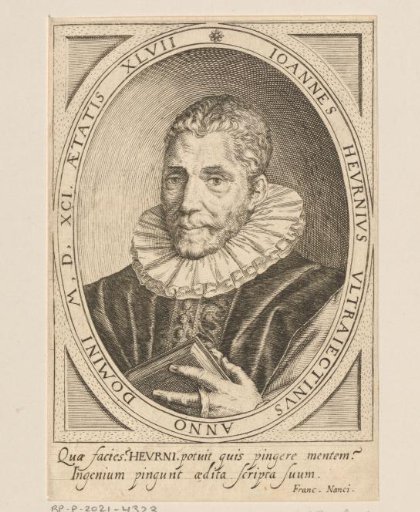 Portrait of Johannes Heurnius