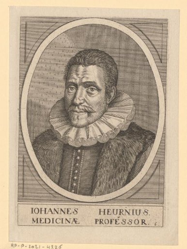 Portrait of Johannes Heurnius