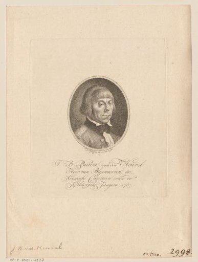 Portrait of Jan Baptist van den Heuvel
