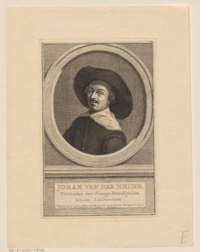 Portrait of Jan van der Heyden