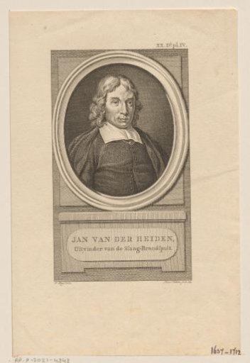Portrait of Jan van der Heyden
