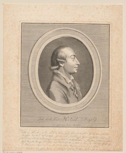 Portrait of Wilhelm Friedrich Hezel